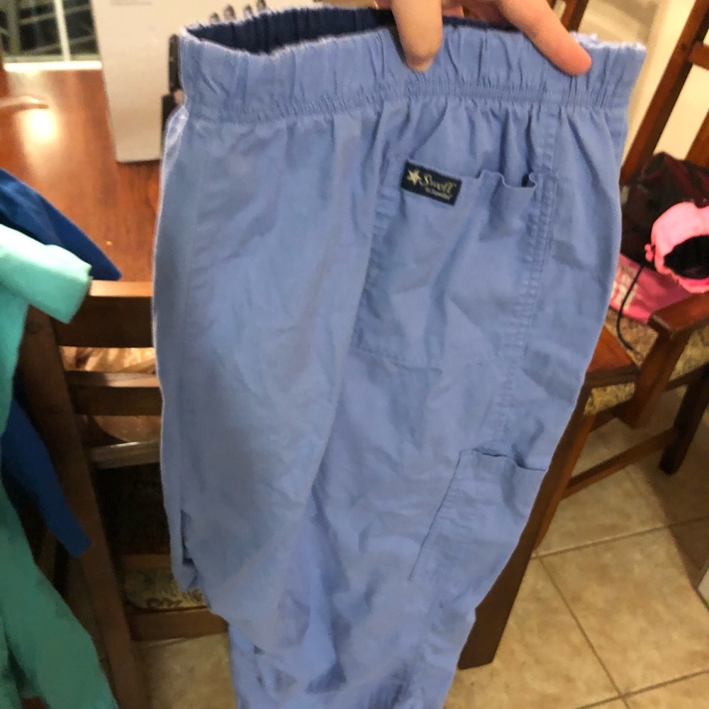 Ceil Blue Scrub Bottom
